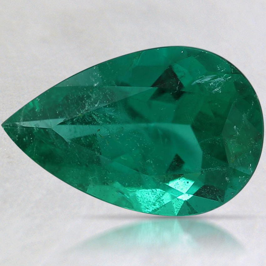 11.1x7.3mm Premium Pear Emerald