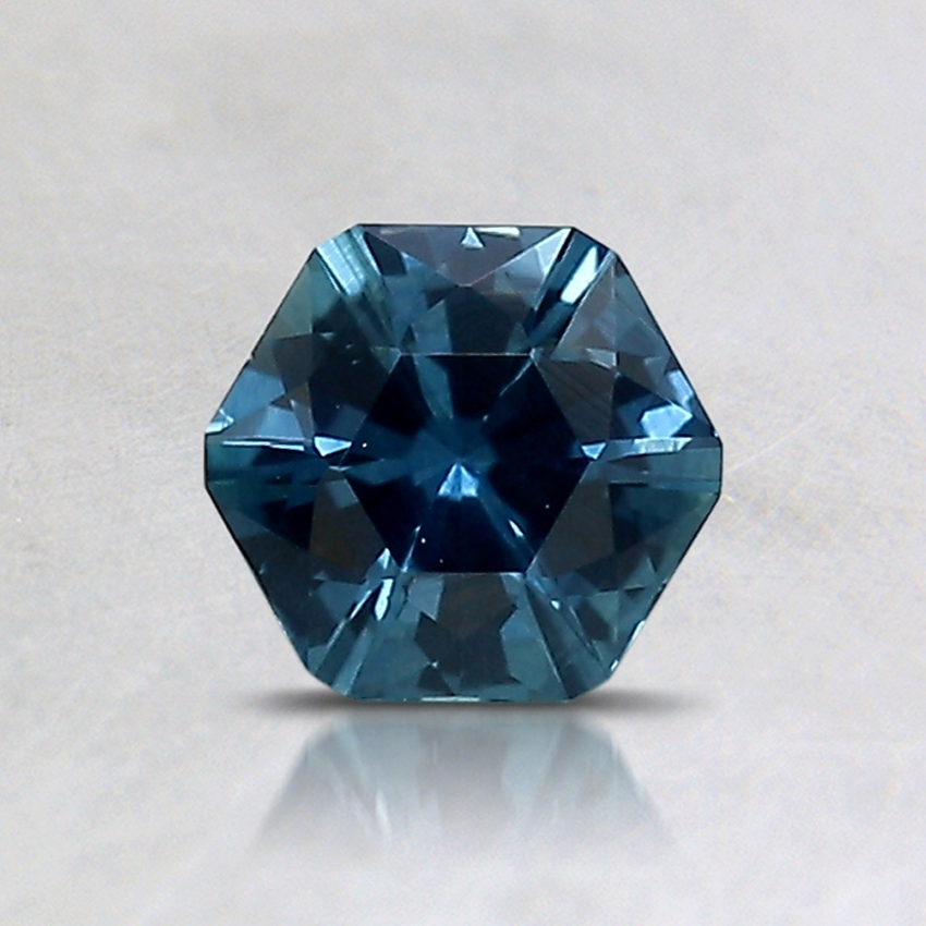 5.7x5.2mm Blue Hexagon Montana Sapphire