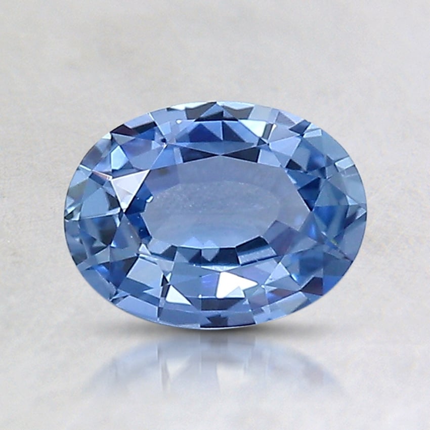 7.2x5.4mm Blue Oval Sapphire