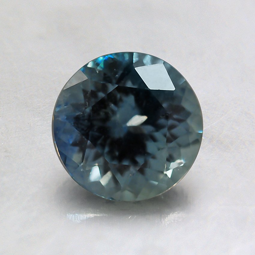 6mm Montana Light Teal Round Sapphire