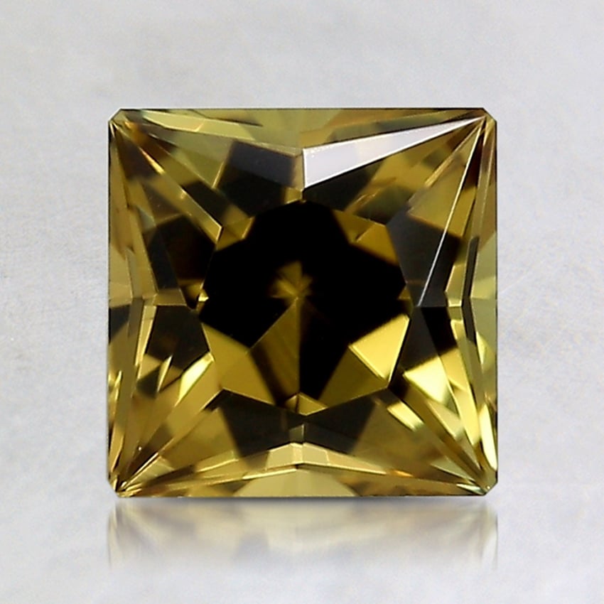 6.6mm Unheated Yellow Princess Tourmaline