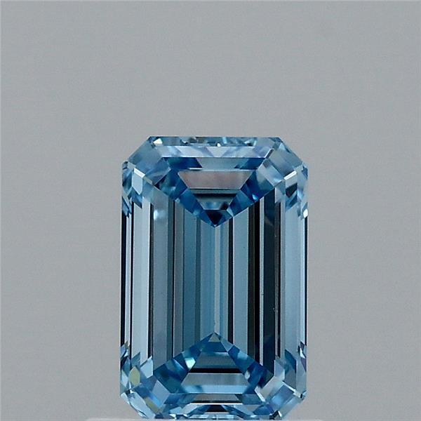 1.01 Ct. Fancy Vivid Blue Emerald Lab Grown Diamond