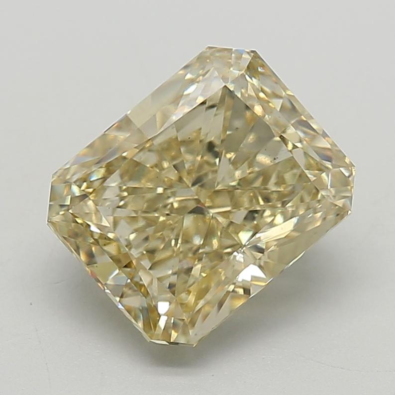 4.66 Ct. Fancy  Yellow Radiant Lab Grown Diamond