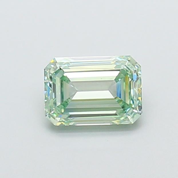1.52 Ct. Fancy Vivid Green Emerald Lab Grown Diamond