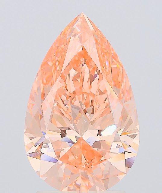 3.05 Ct. Fancy Vivid Pink Pear Lab Grown Diamond