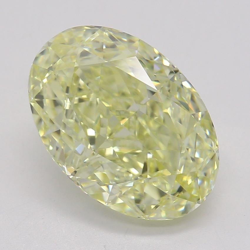 2.31 Ct. Fancy Yellow Oval Diamond