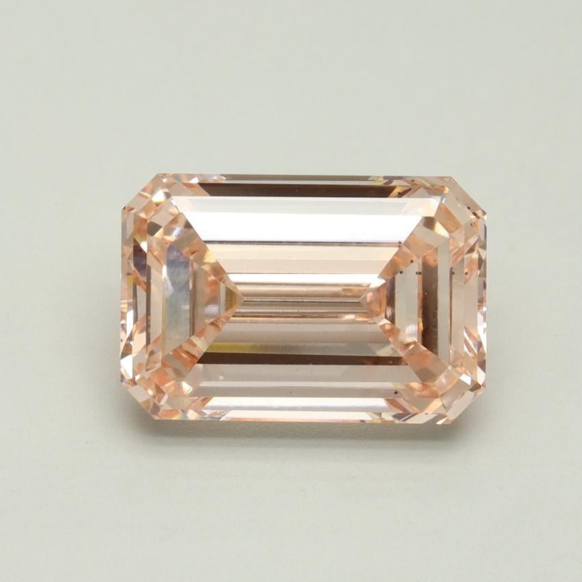 4.92 Ct. Fancy Intense Pink Emerald Lab Grown Diamond