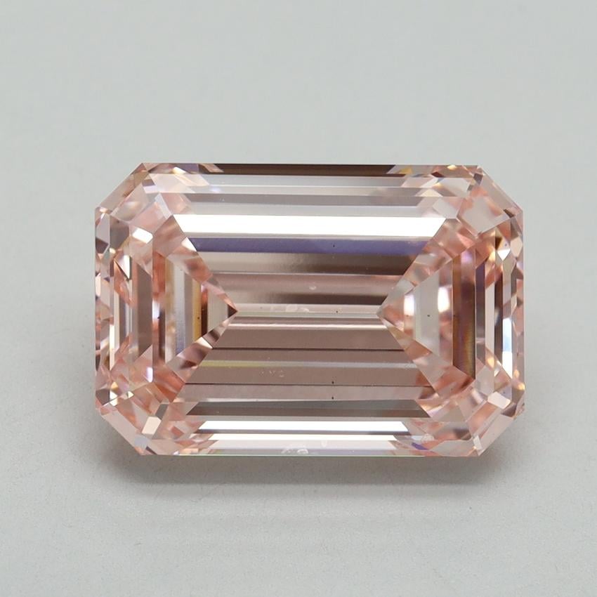 5.22 Ct. Fancy Intense Pink Emerald Lab Grown Diamond