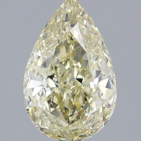2.09 Ct. Fancy Yellow Pear Lab Grown Diamond