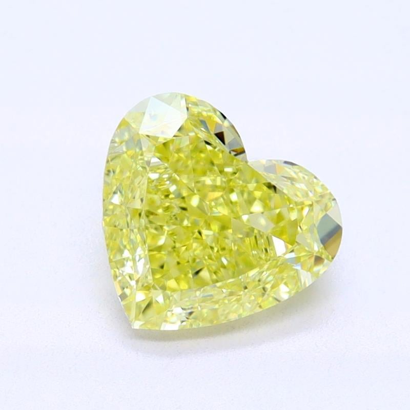 1.02 Ct. Fancy Yellow Heart Diamond