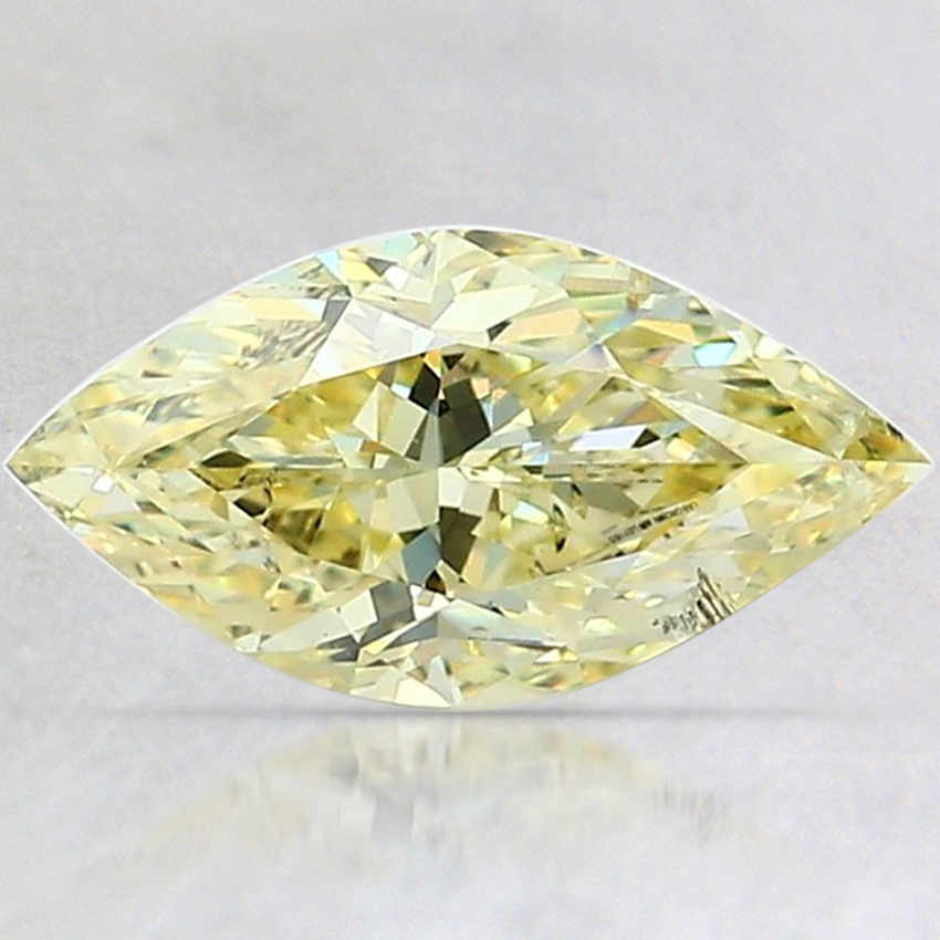 1.01 Ct. Fancy Yellow Marquise Lab Created Diamond