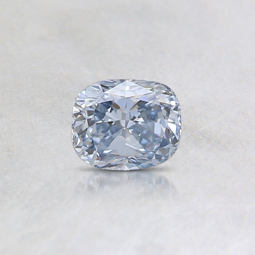0.32 Ct. Blue Cushion Lab Grown Diamond