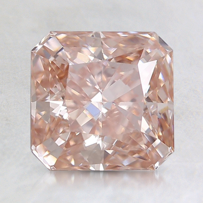 1.50 Ct. Fancy Pink Radiant Lab Grown Diamond