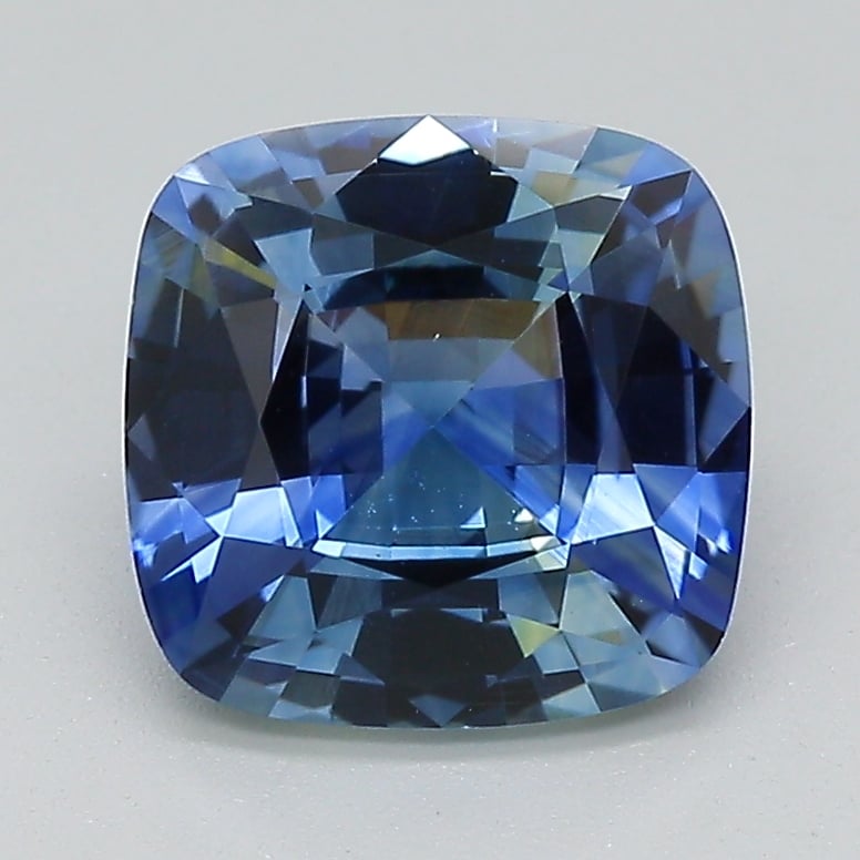 8x7.8mm Blue Cushion Sapphire