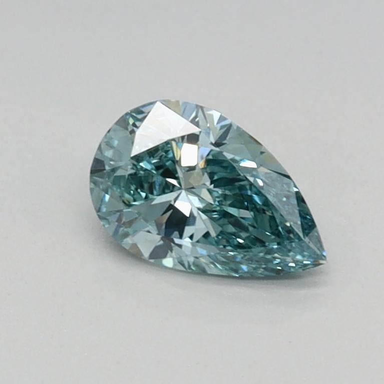 0.33 Ct. Fancy Intense Green Pear Lab Grown Diamond