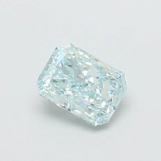 0.54 Ct. Fancy Green Radiant Lab Grown Diamond