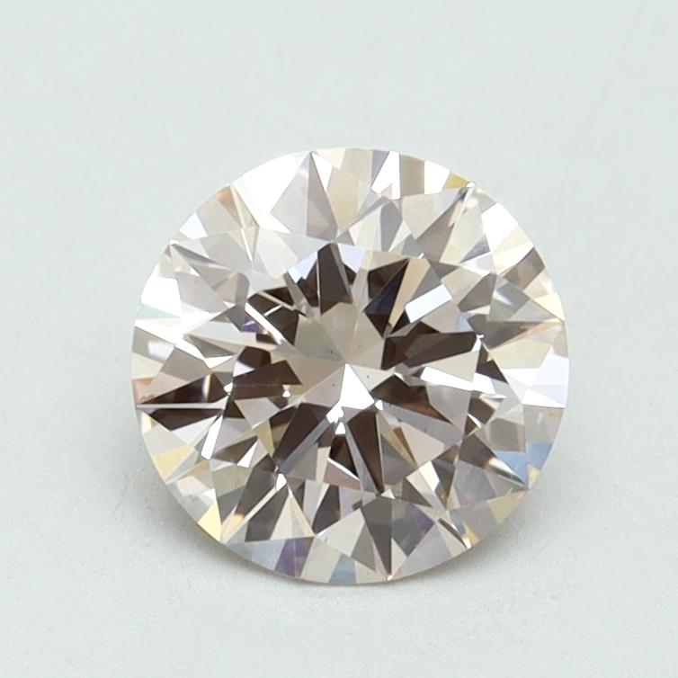 1.00 Ct. Light Pink Round Lab Grown Diamond