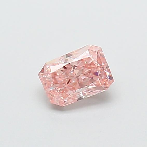 0.46 Ct. Fancy Intense  Pink Radiant Lab Grown Diamond