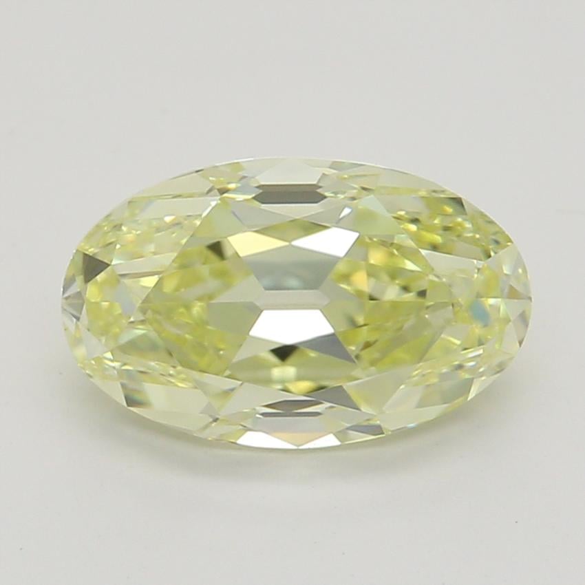 1.00 Ct. Fancy Yellow Oval Diamond