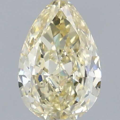 1.10 Ct. Fancy Light Yellow Pear Lab Grown Diamond