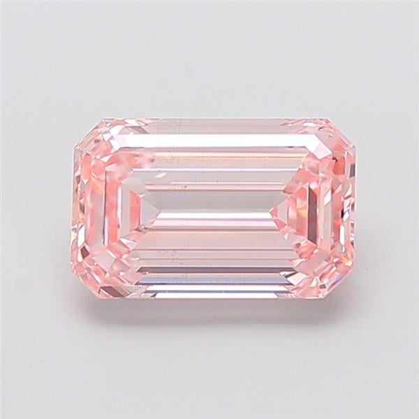 3.03 Ct. Fancy Intense Pink Emerald Lab Grown Diamond