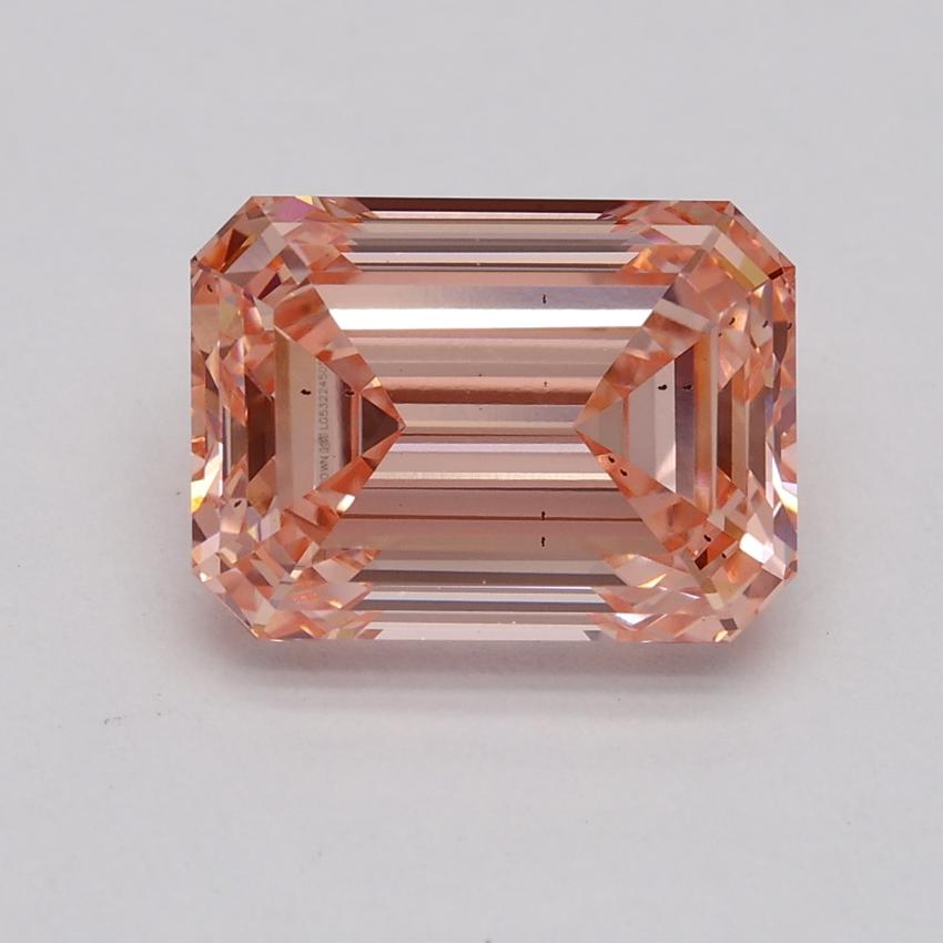 3.05 Ct. Fancy Intense Pink Emerald Lab Grown Diamond