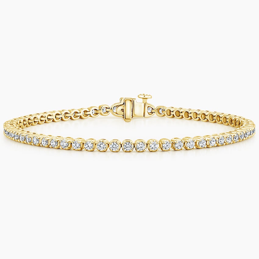18K Yellow Gold 7 in. Diamond Tennis Bracelet (2 ct. tw.)