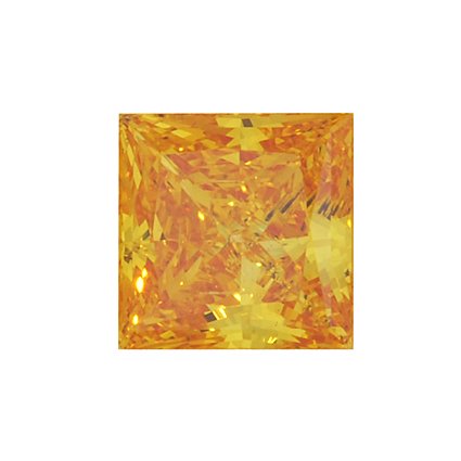 Orange Princess Lab Grown Diamond