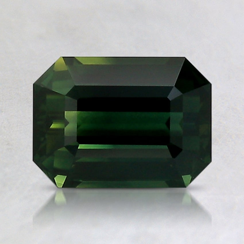 7.4x5.4mm Bi-Color Emerald Australian Sapphire