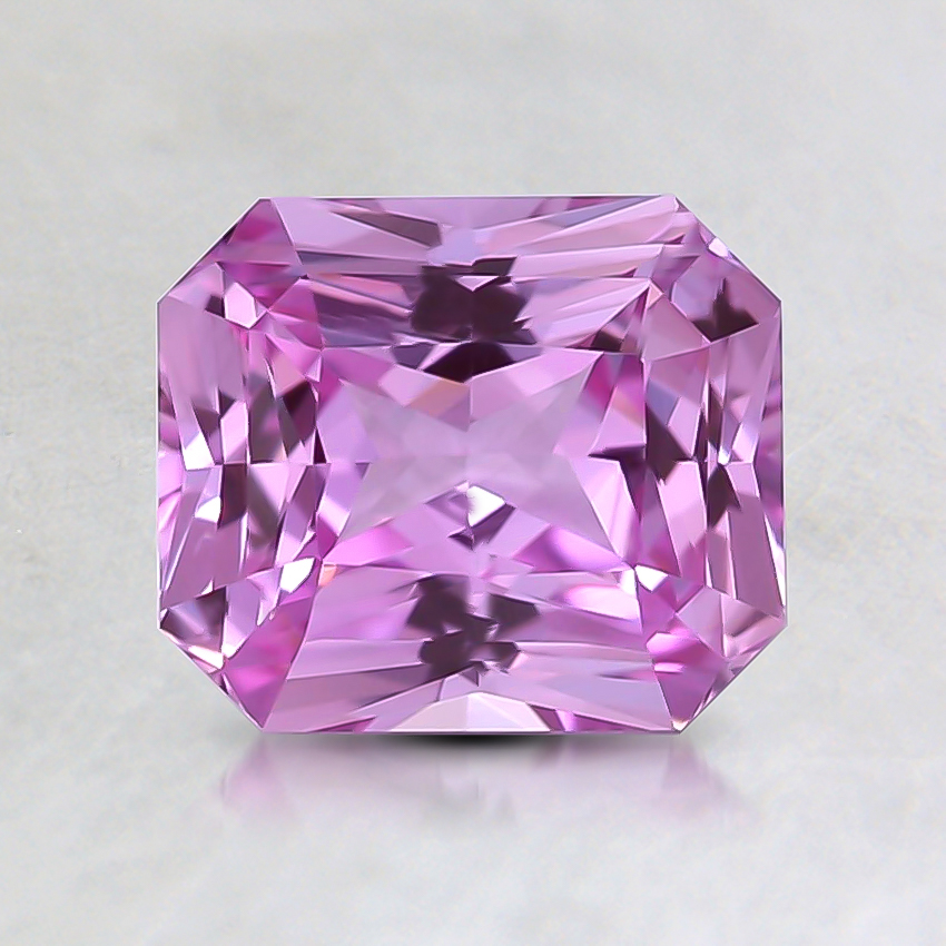 6.7x5.7mm Unheated Radiant Pink Sapphire