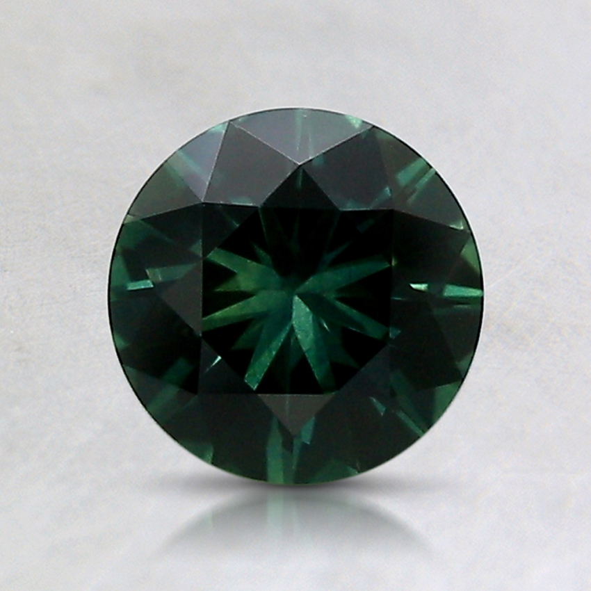 6.5mm Teal Round Montana Sapphire