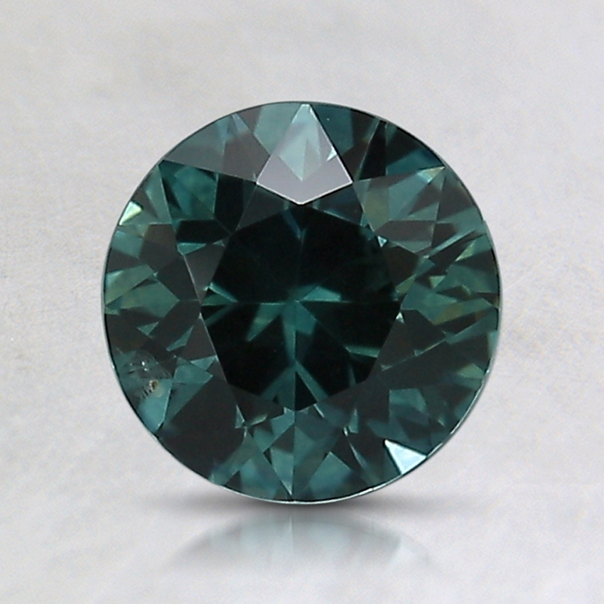 6.8x6.7mm Teal Round Montana Sapphire