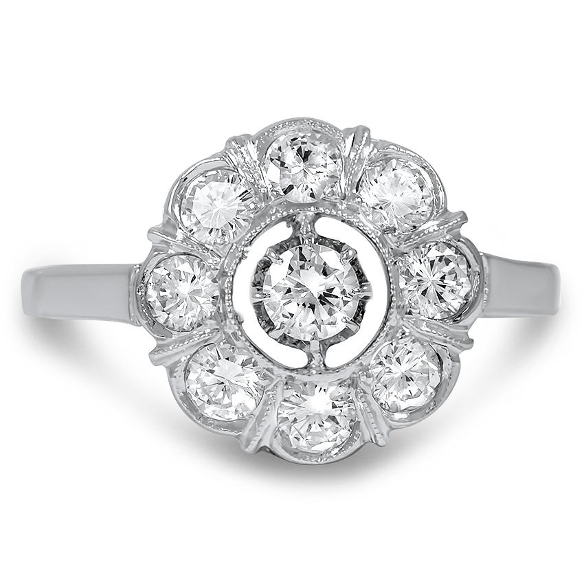 Retro Diamond Vintage Ring