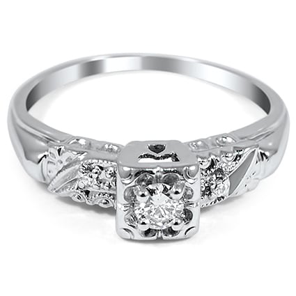 Retro Diamond Vintage Ring