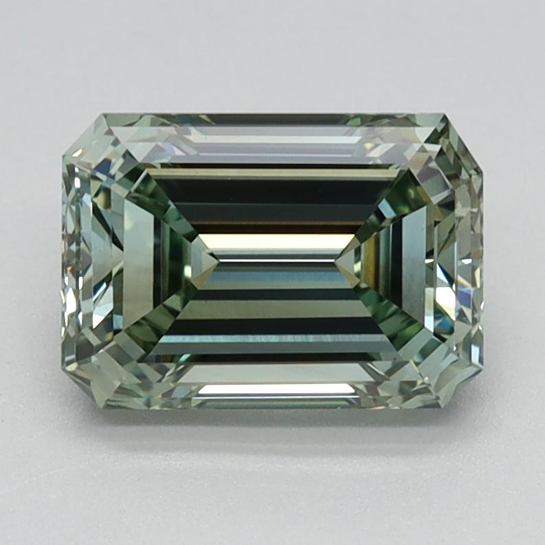 1.50 Ct. Fancy  Intense Green Emerald Lab Grown Diamond
