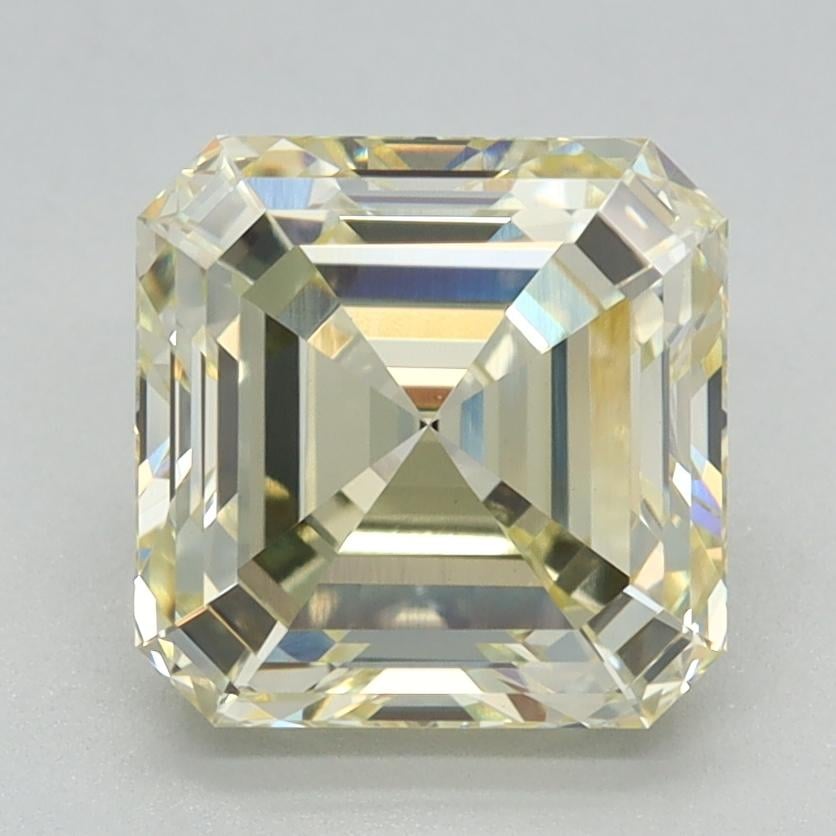 2.08 Ct. Fancy Light Yellow Asscher Lab Grown Diamond