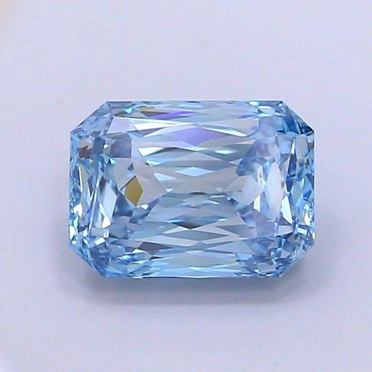 2.05 Ct. Fancy Intense Blue Radiant Lab Grown Diamond