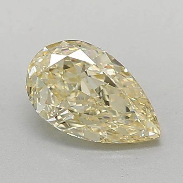 0.81 Ct. Fancy  Yellow Pear Lab Grown Diamond