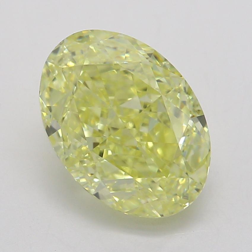 1.21 Ct. Fancy Intense Yellow Oval Diamond