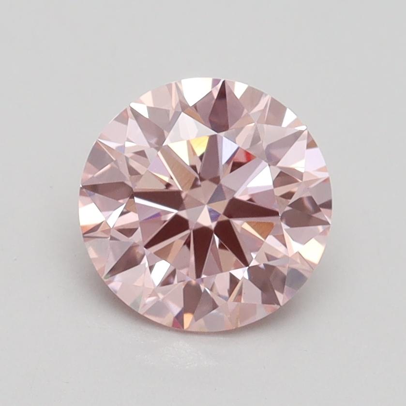 1.31 Ct. Fancy Intense Pink Round Lab Grown Diamond