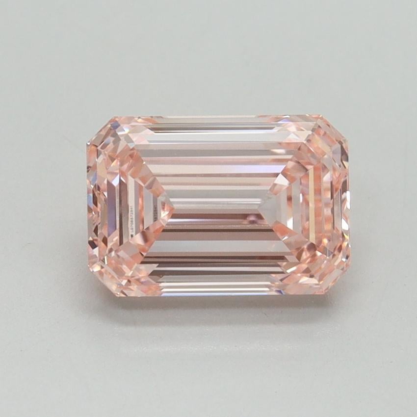 1.79 Ct. Fancy Intense Pink Emerald Lab Grown Diamond