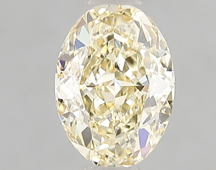 1.08 Ct. Fancy Yellow Oval Lab Grown Diamond
