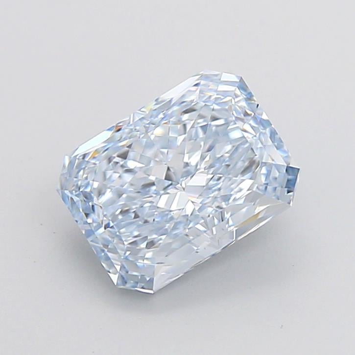 3.06 Ct. Fancy Blue Radiant Lab Grown Diamond