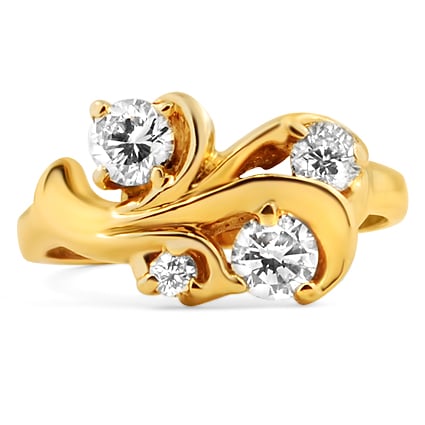 Retro Diamond Vintage Ring