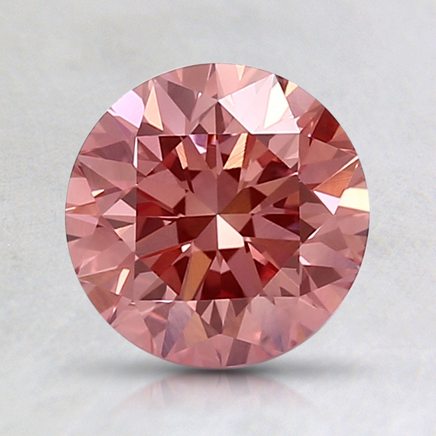 1.51 Ct. Fancy Deep Pink Round Lab Grown Diamond
