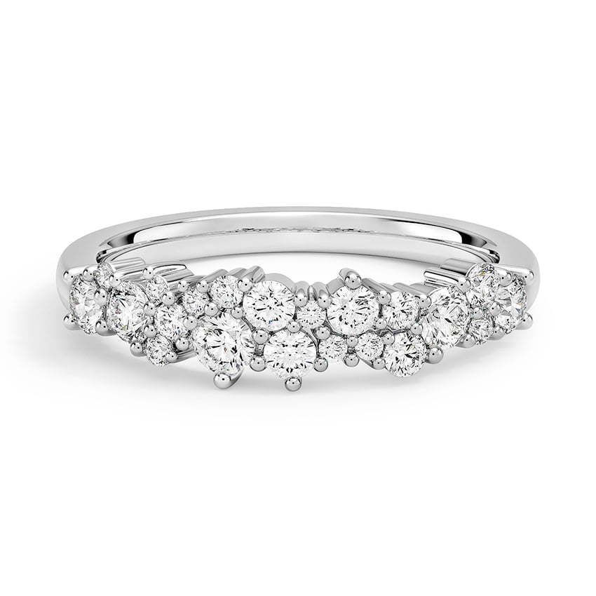 Custom Cluster Lab Diamond Ring