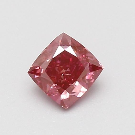 0.51 Ct. Fancy Deep Pink Cushion Lab Grown Diamond
