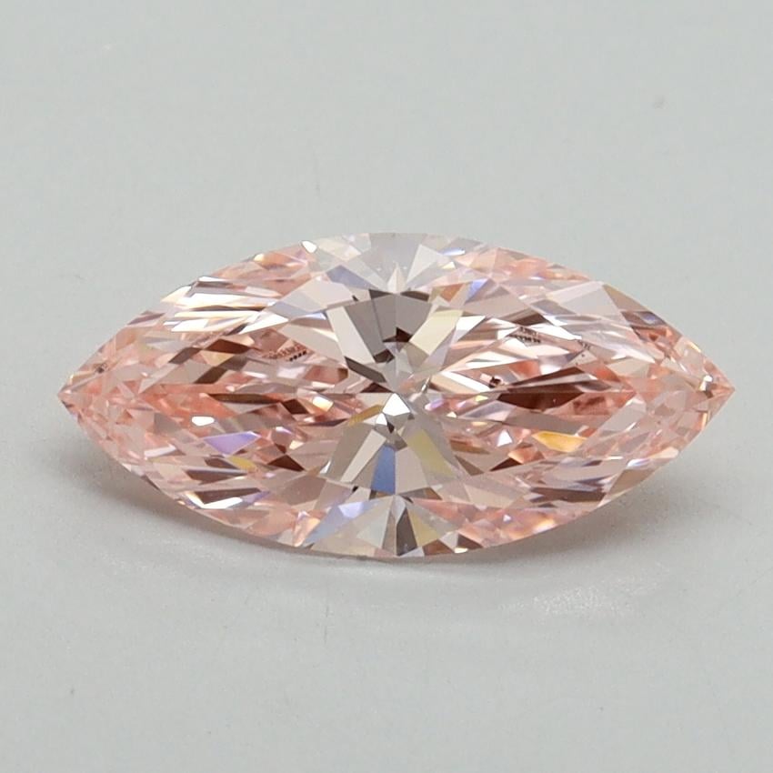 0.98 Ct. Fancy Intense Pink Marquise Lab Grown Diamond