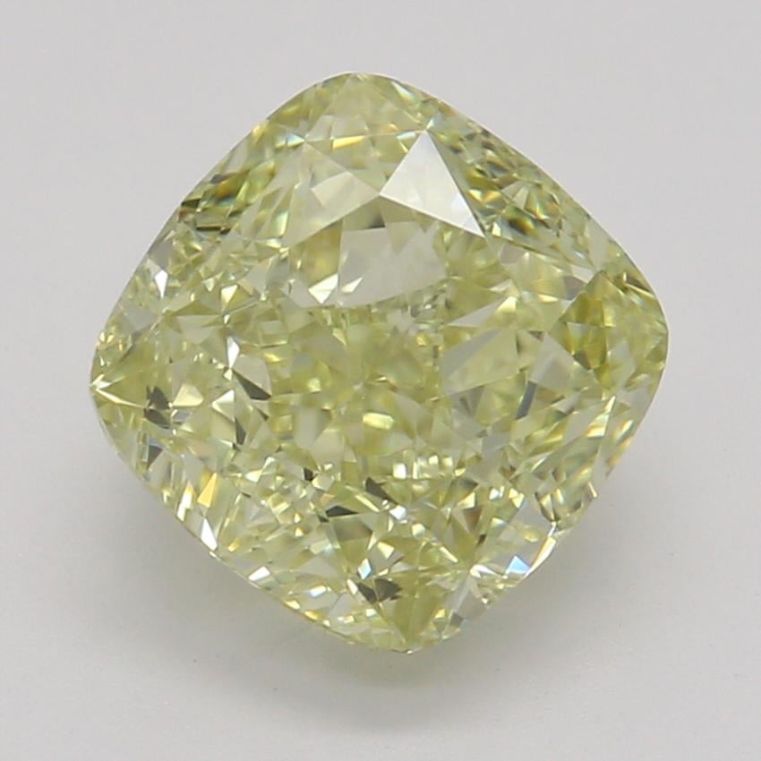1.52 Ct. Fancy Brownish Greenish Yellow Cushion Diamond