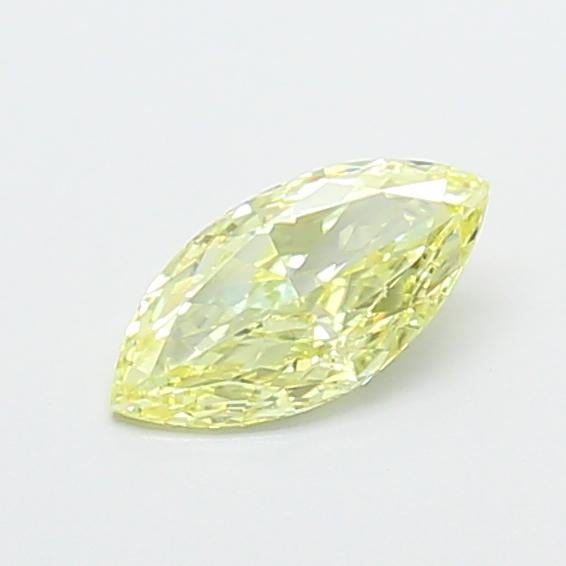 0.55 Ct. Fancy Yellow Marquise Lab Grown Diamond